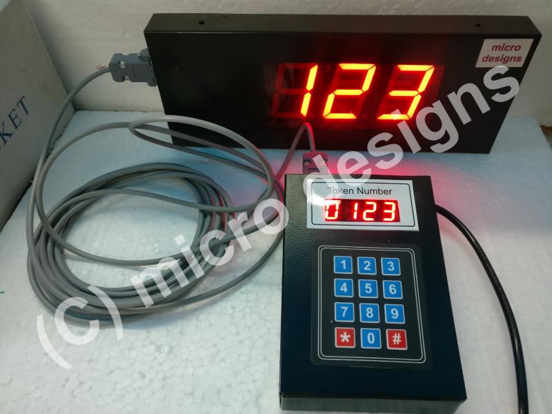 Token Controller with 3-digit display