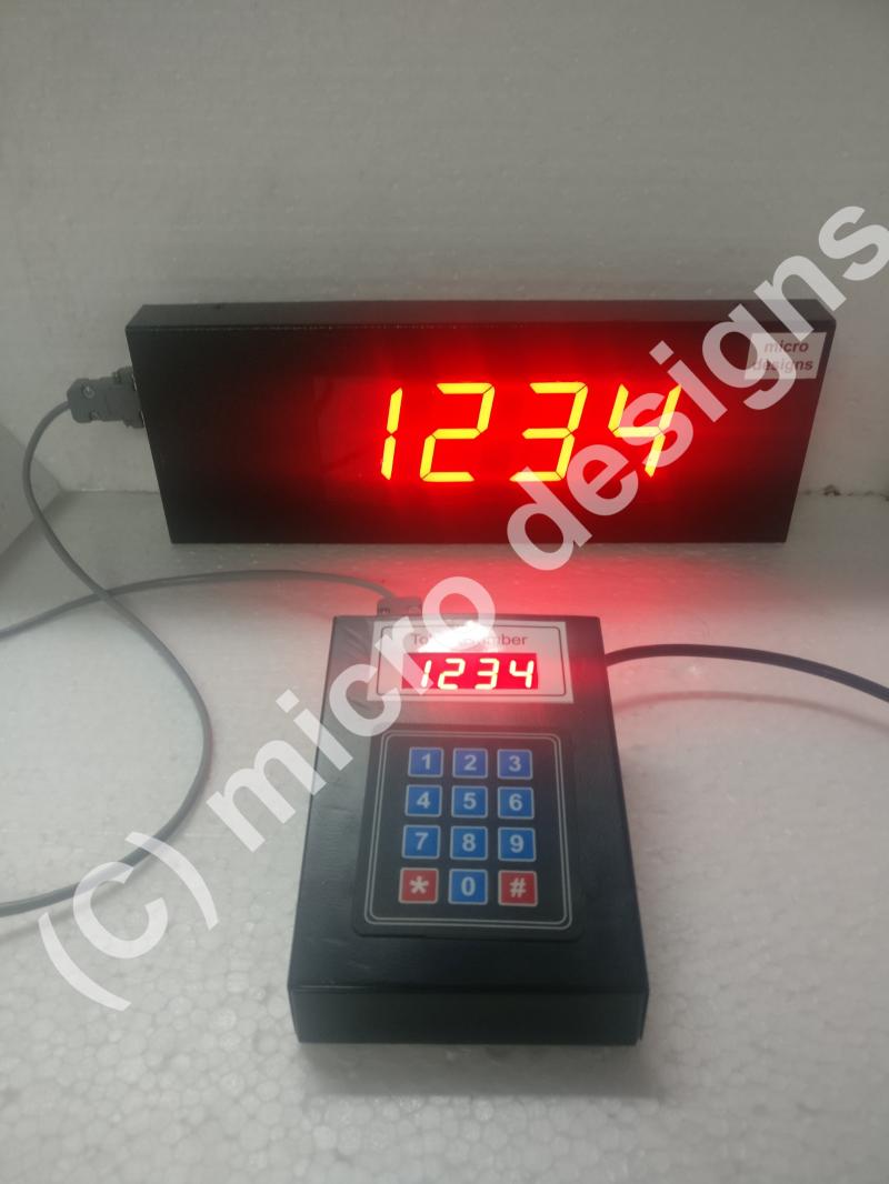 Token Controller with 4-digit display